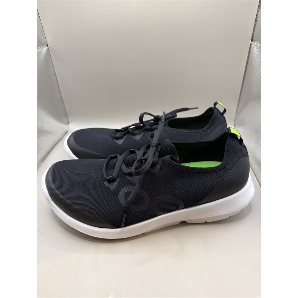 Oofos Black OOmg Sport LS Lace‎ Up Low Shoes Men's 10.5 09012023-9